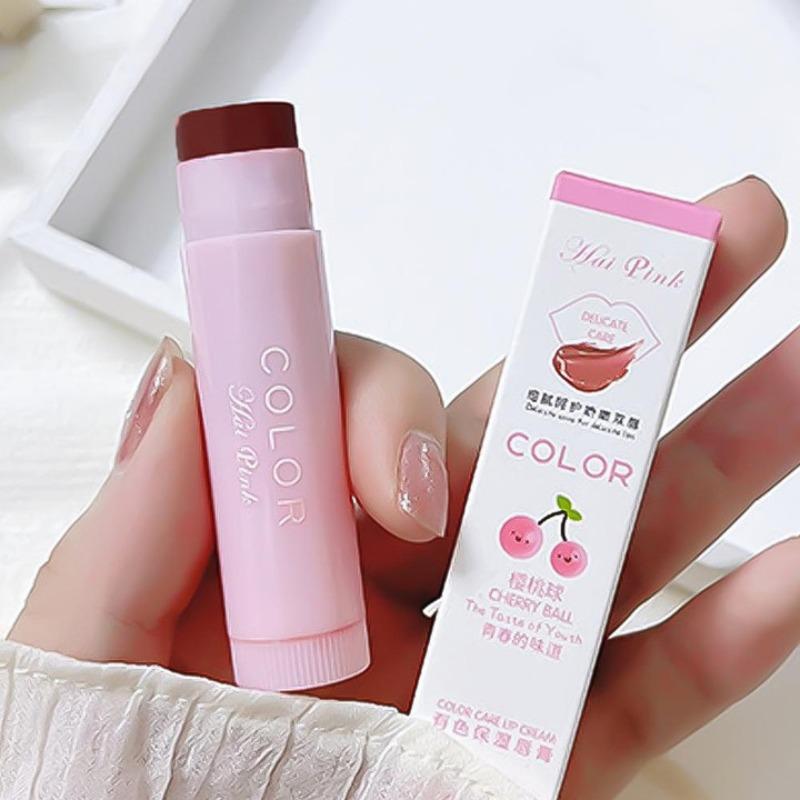 Moisturizing Lip Balm, Lip Gloss Lip Tint Lip Stain, Lip Glosses, Hydrating Anti-cracking Lip Balm Moisturizer, Glossy Plumping Lip Oil Stick, Smooth Lipstick, Suitable for All Occasions Lip Care Makeup, Color