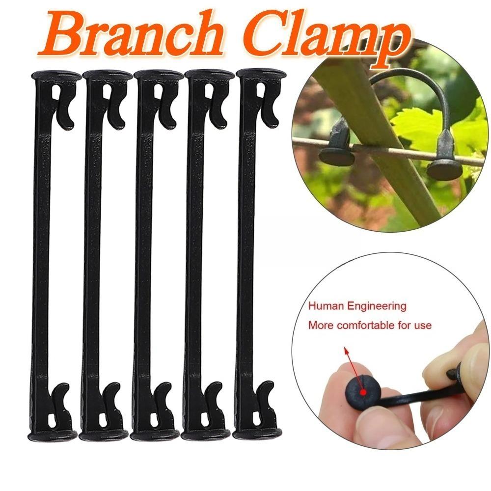 200pcs fixed clip garden gardening fixed clip plant support sapling branch fixed clip blueberry seedling hook bonsai multifunctional gardening clip grape blueberry clip kiwi fruit binding clip