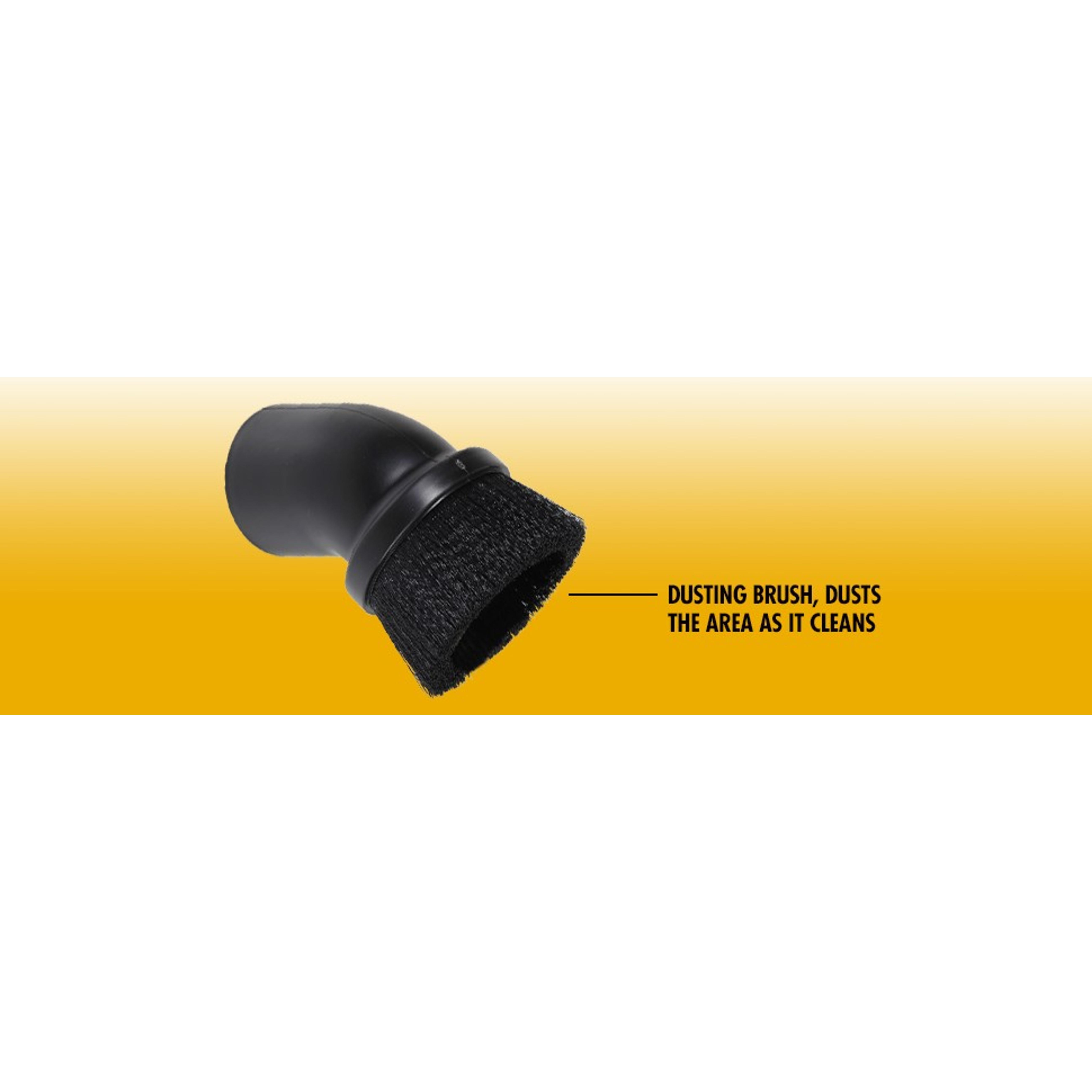 Wet/Dry Vacs Shop Vacuum Accessories WS25001A Dusting Brush Attachment for Wet Dry Vacuum Cleaners, Fits 2-1/2-inch Extension Wands and Hoses