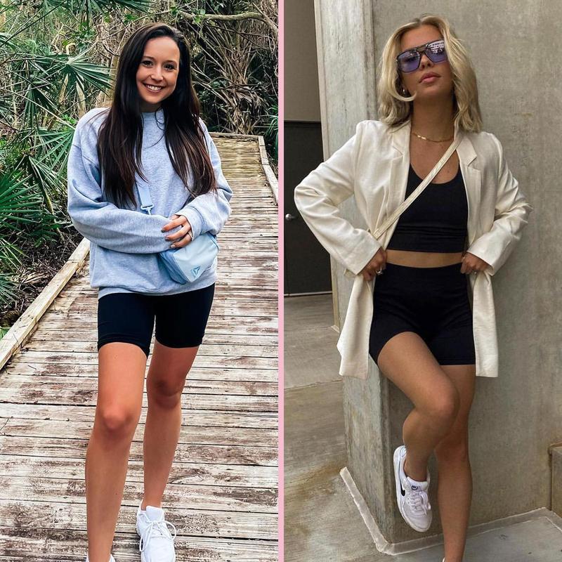 Showitty 1/3 Pack Biker Shorts Women with Pockets 11” Shorts High Waist Casual Daily Wear Comfortable Fit