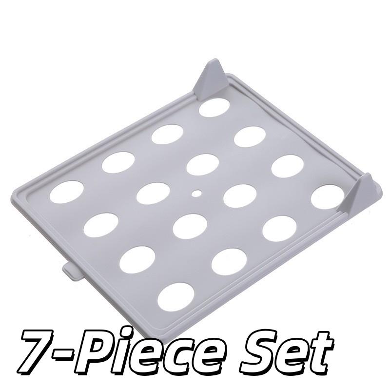 5-Pack Stackable Clothes Organizer Trays Lazy Closet Storage Rack for Shirts Anti-Wrinkle Drawer Shelf Space-Saving Wardrobe Organizer for Home Dorm Laundry Bedroom Apartment Travel Folding Clothes Board T-Shirt Sweater Storage