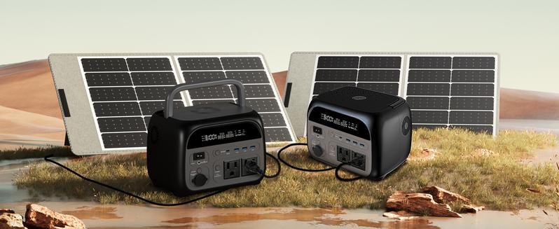 Black Friday Deal Ctolity 500W 345wh Portable Power Station 100W ETFE Solar Panel 23.7% Efficiency Solar Generator LiFePO4 Battery for Camping Outdoor