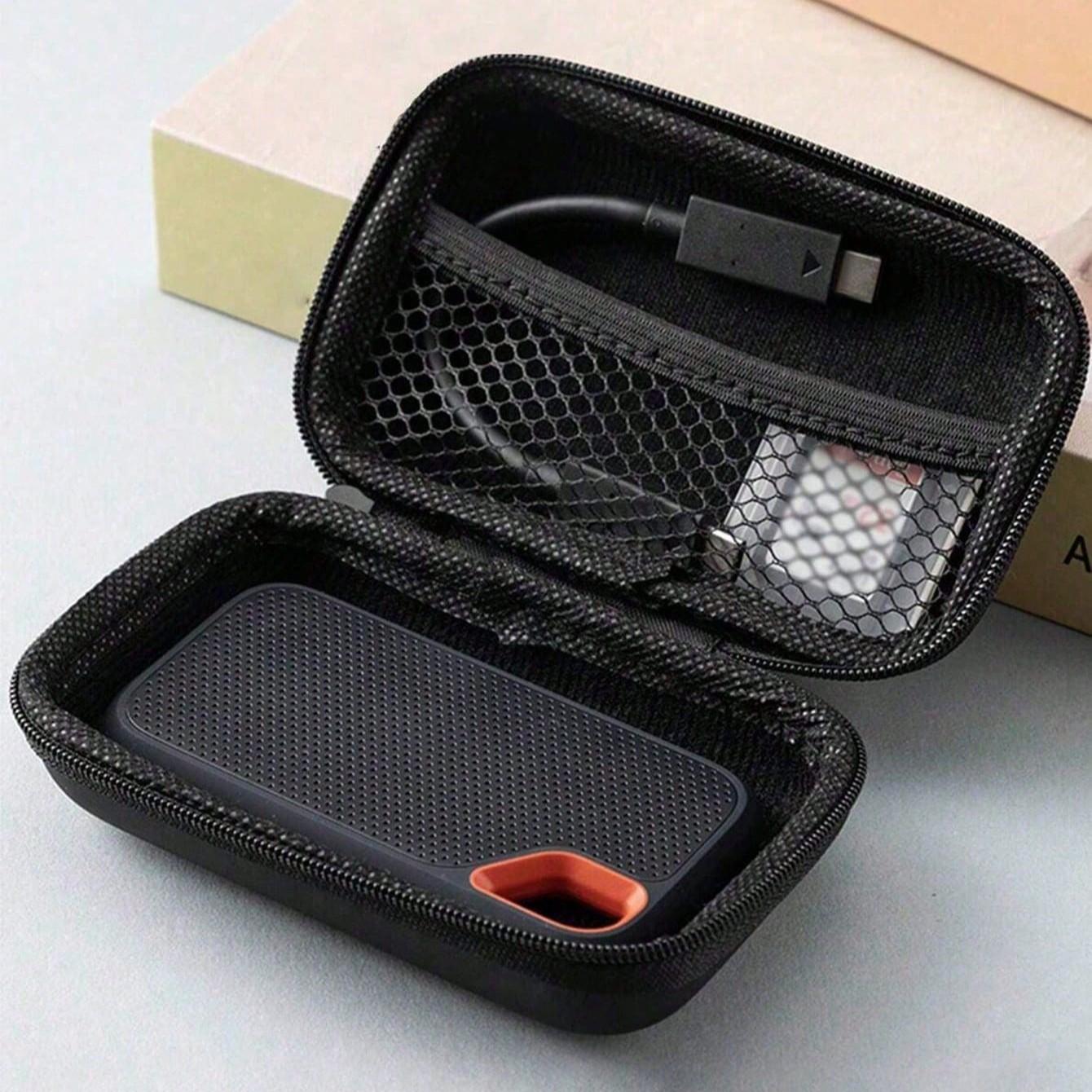 Portable Ccd Camera Protection Case for Outdoor Photographers, Waterproof Design, Ideal Travel Accessory for Digital Gear and Chargers