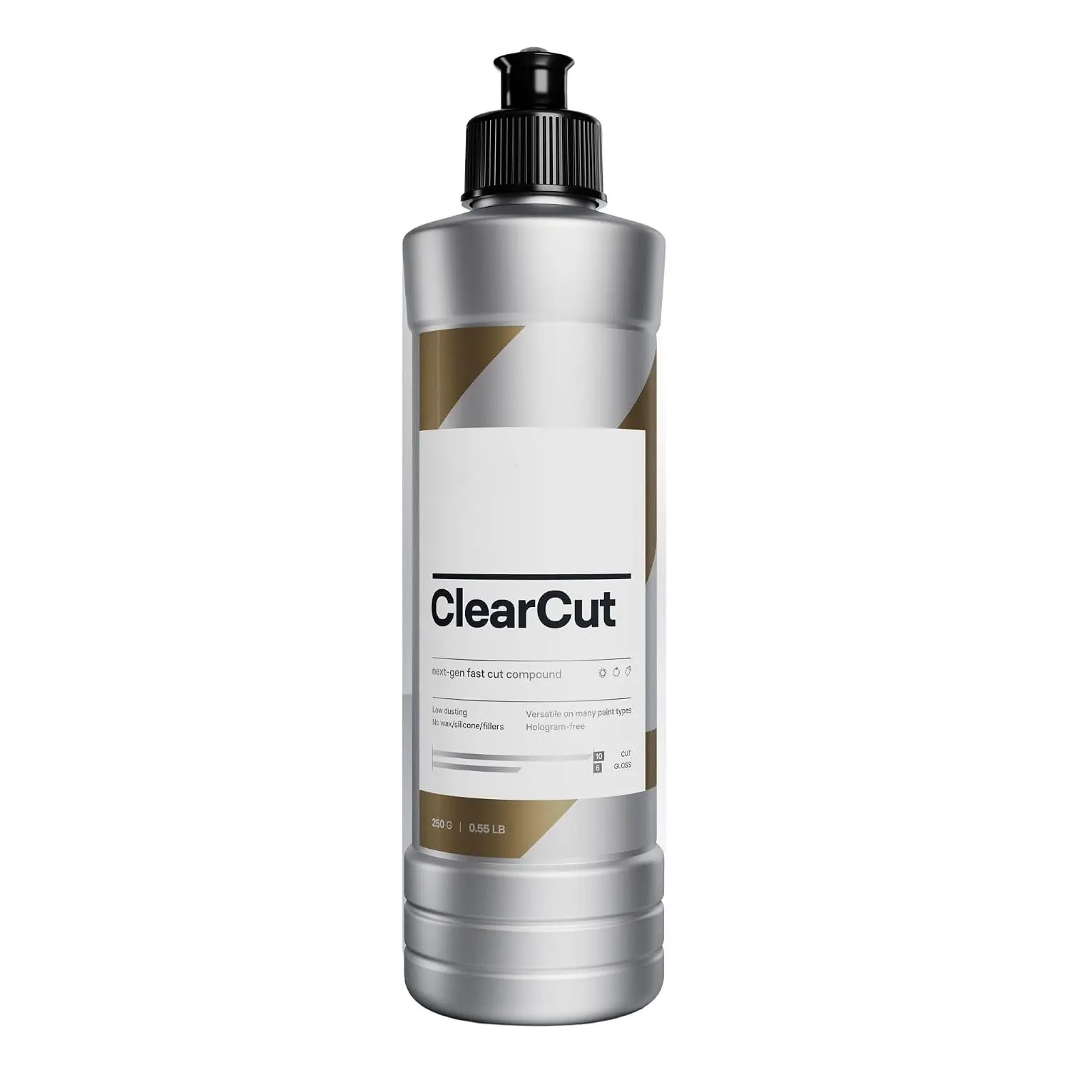 Clear Cut Correction Compound - Heavy Cut Compound for   Correction - Professional  Shop   Scratch Repair, Fix  & Swirls - Detailing and Buffing - 250ml (8oz)