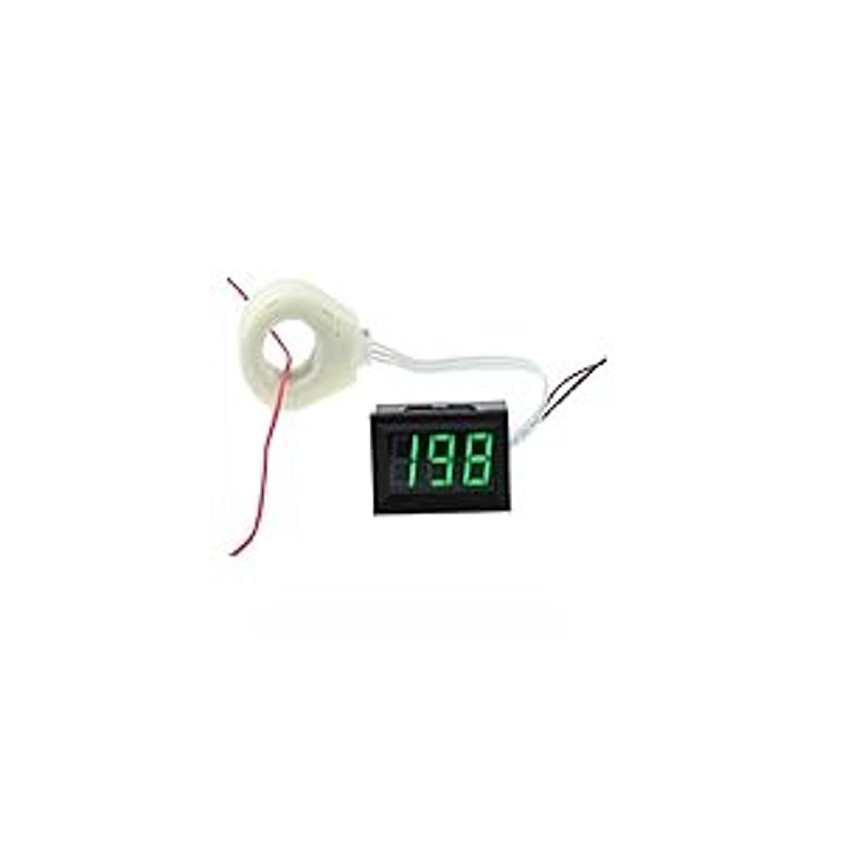 DC 5-100V 100A Volt Amp Meter with Hall Effect Current Sensor, Dual Display Bright LED, No Shunt Required, Ideal for Battery RV Solar ApplicationsGift