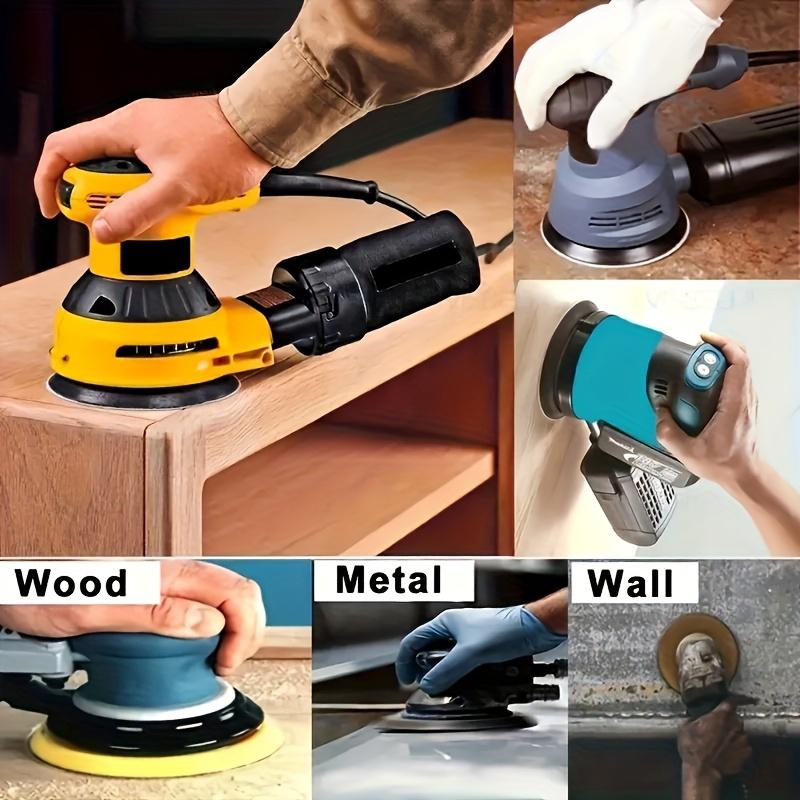 50 Sheets 5 Inch 8 Hole Sandpaper, Grits 60-800, Oxide Made, Anti-Clogging, Fast Grinding, for Track Sander, Wood/metal Polishing, Car Prep, DIY Projects