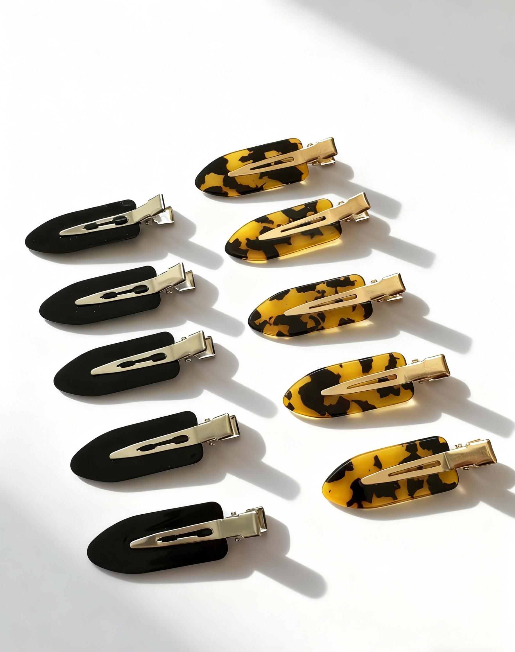 10pcs Women's Invisible Hair Clips, Transparent Clips for Daily Use, No-Trace Hair Accessories, Perfect for Everyday Styling, Durable & Secure Hold