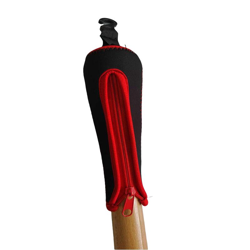 Baseball Bat Handle Cover, Baseball & Softball Handle Cover Cushy Zippered Sleeve for Grip Replacement, Bat Grip Wrap, Vehicle Protector