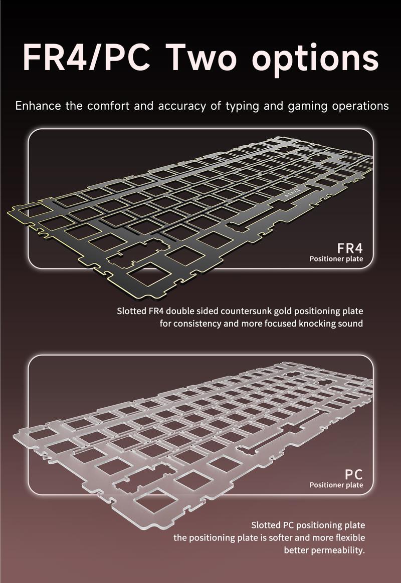 AJAZZ AK820MAX PLUS gift switch side engraved gradient powder wireless mechanical keyboard Bluetooth three-mode long battery life gaming office gaming 8000mah