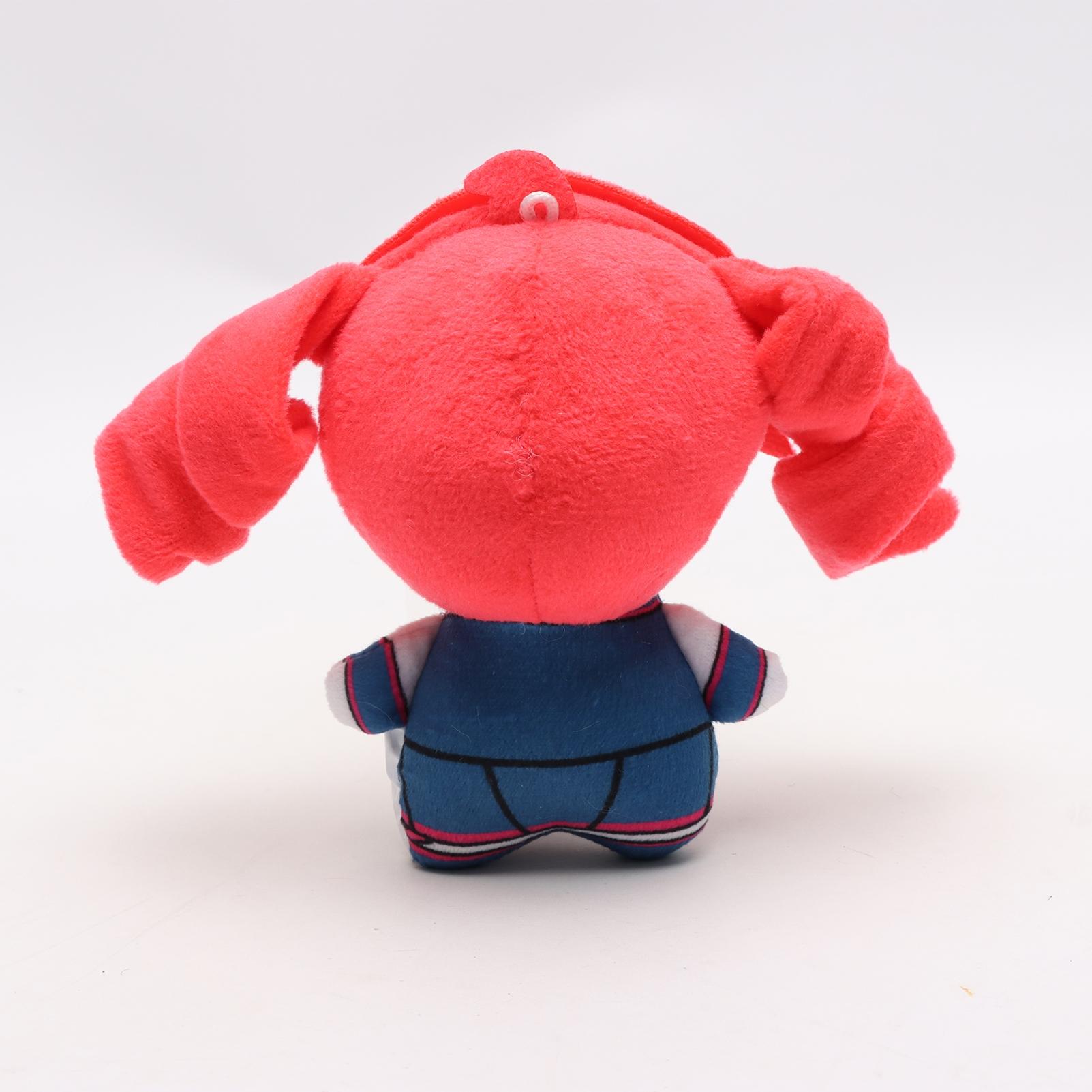 12cm/4.72in Q-version cotton doll. So cute! Backpack keychain, virtual singer merchandise, adorable girl star doll, anime merchandise. Home decorations and small ornaments.The perfect gift for your best friend or girlfriend.