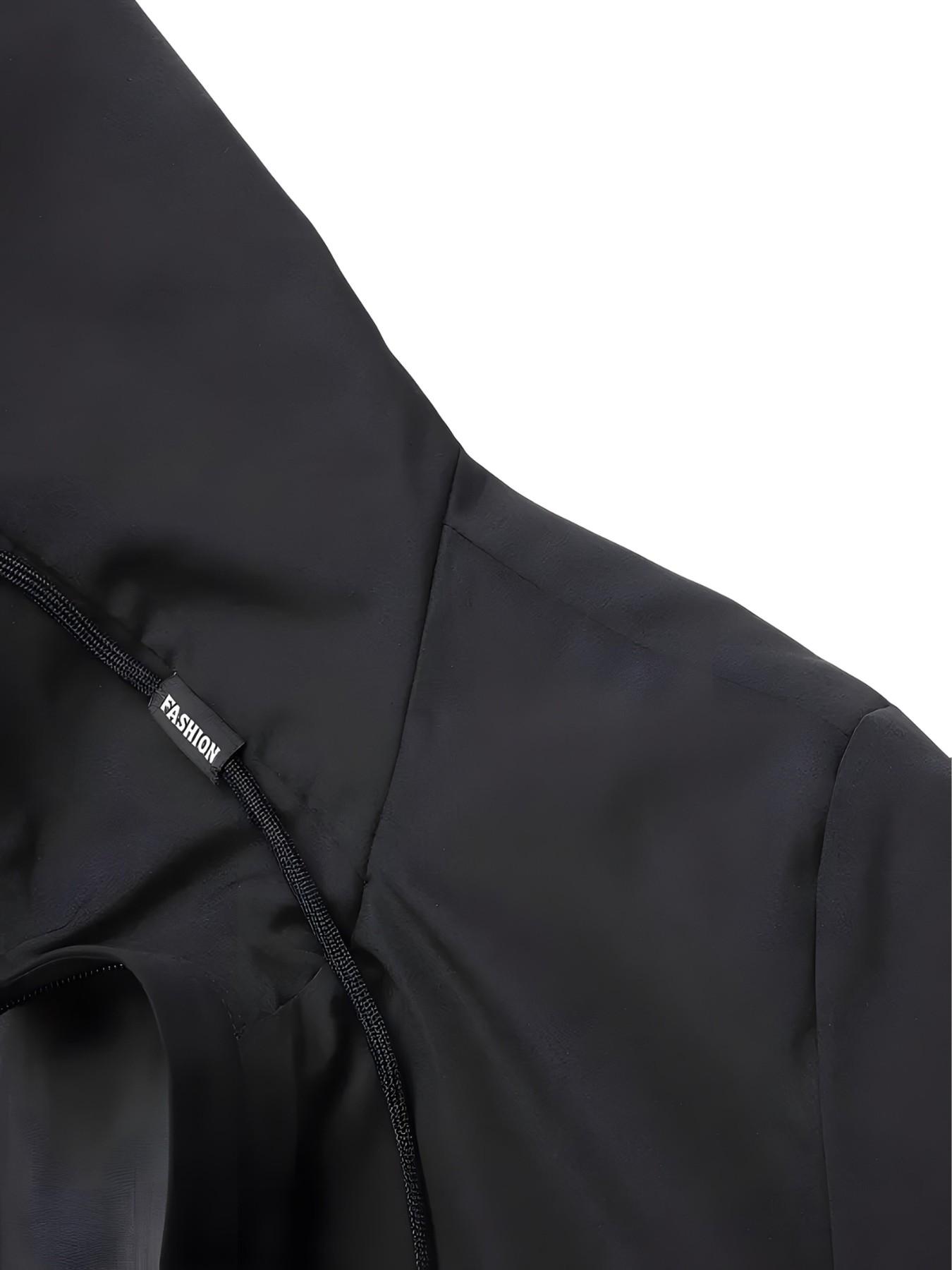 Outdoor Essential Windproof Waterproof Hardshell Jacket, High Stretch Breathable, All Seasons, Casual Style, Perfect for Hiking, School, Work