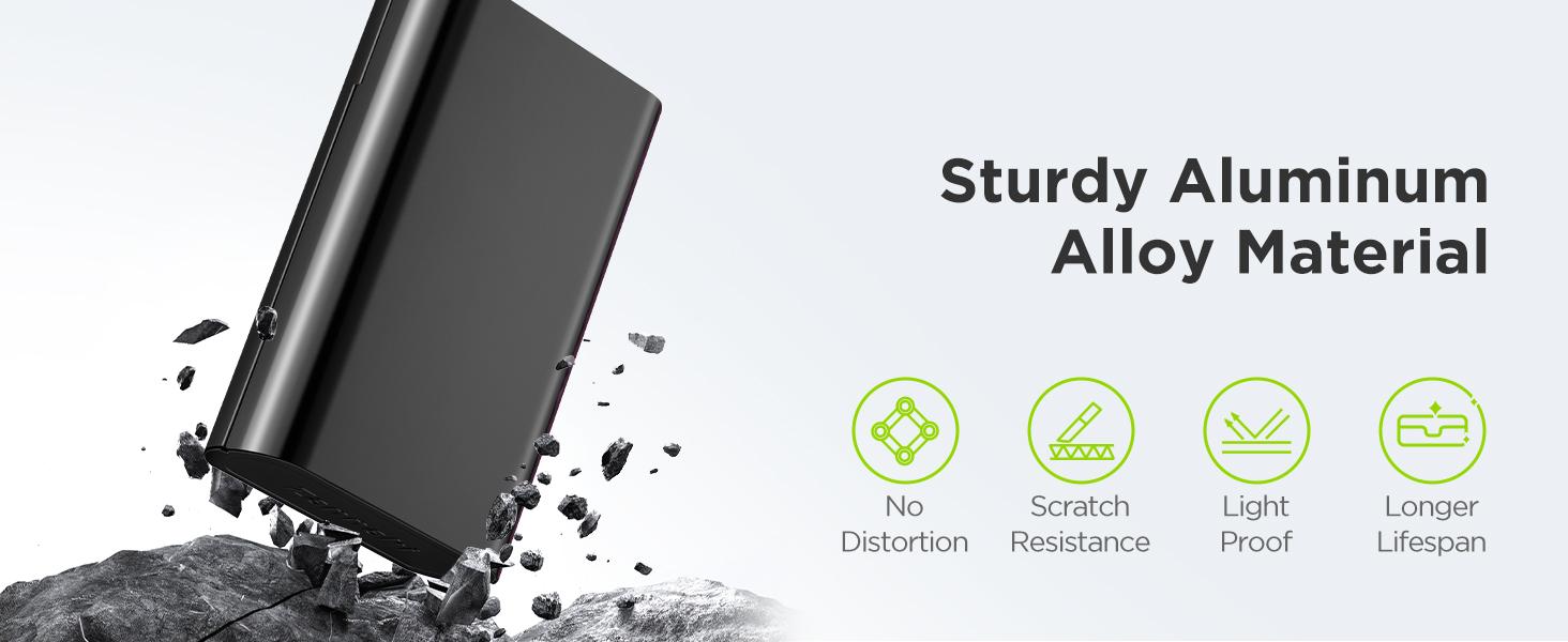 Metal XL Weekly Pill Organizer 2 Times a Day - Large Travel Meds Organizer 7 Day AM PM Pill Box for Medicine, Vitamins, Supplements - Portable Twice Daily Pill Case Container