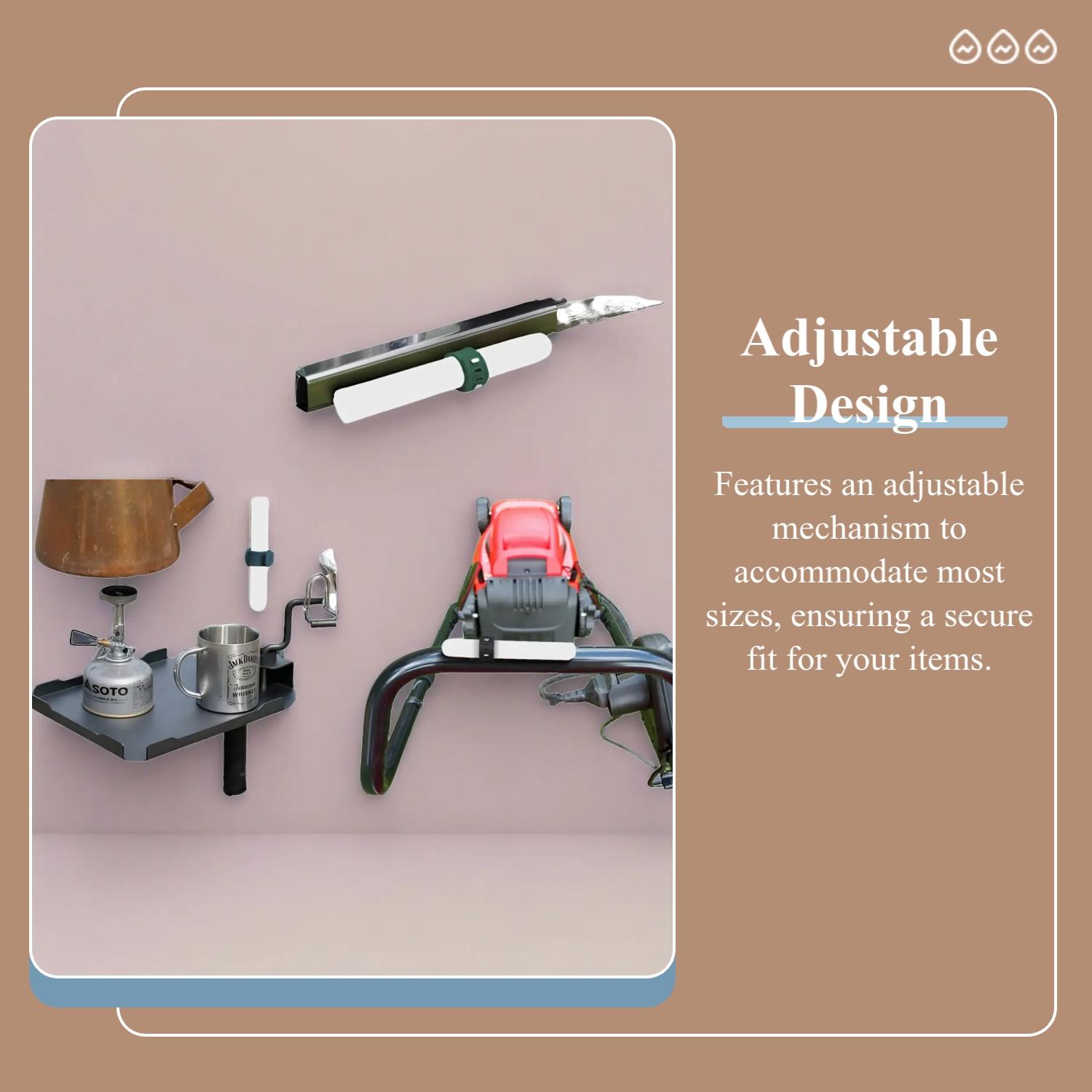 Golf Cigar Holder, Magnetic & Adjustable Design Cigar Holder, Portable Lightweight Cigar Holder for Golf, Barbecue, Fishing, Travel & Outdoor Adventure