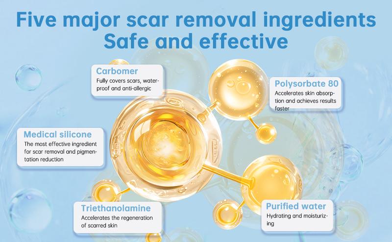 ANXINKANG Silicone Scar Gel, reduces the appearance of new and old scars from burns, stretch marks, surgery, trauma, keloids, etc., 0.70 oz (20g) ANXINKANG Silicone Scar Gel, reduces the appearance of new and old scars from burns, stretch marks, surgery, trauma, keloids, etc., 0.70 oz (20g)