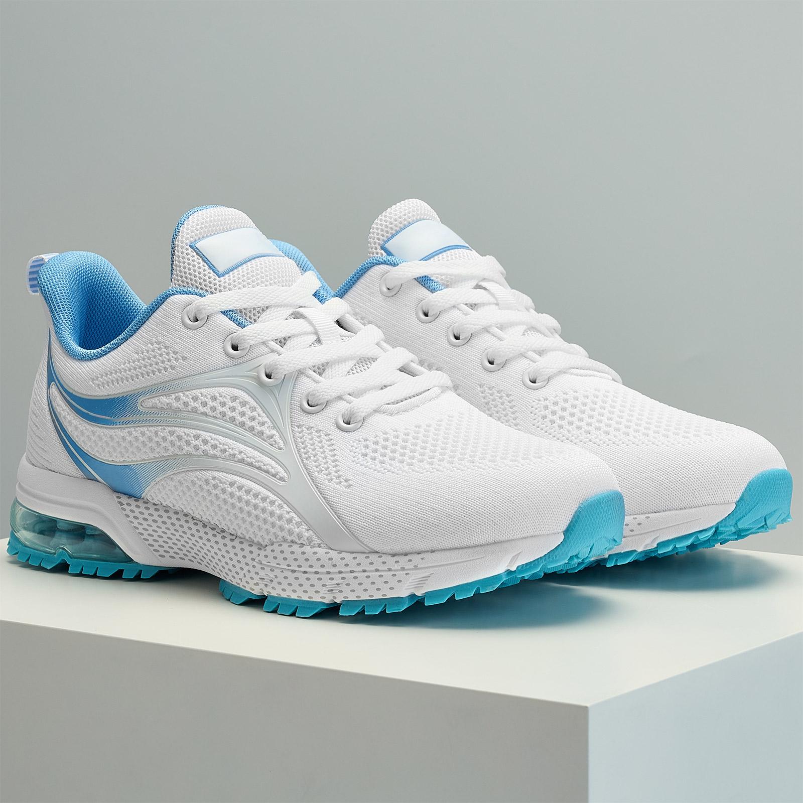 Women Air Running Sneakers Casual Lightweight Walking Shoes with Air Cushioned Design & Removable Insole for Outdoor Sport Gym Shoes