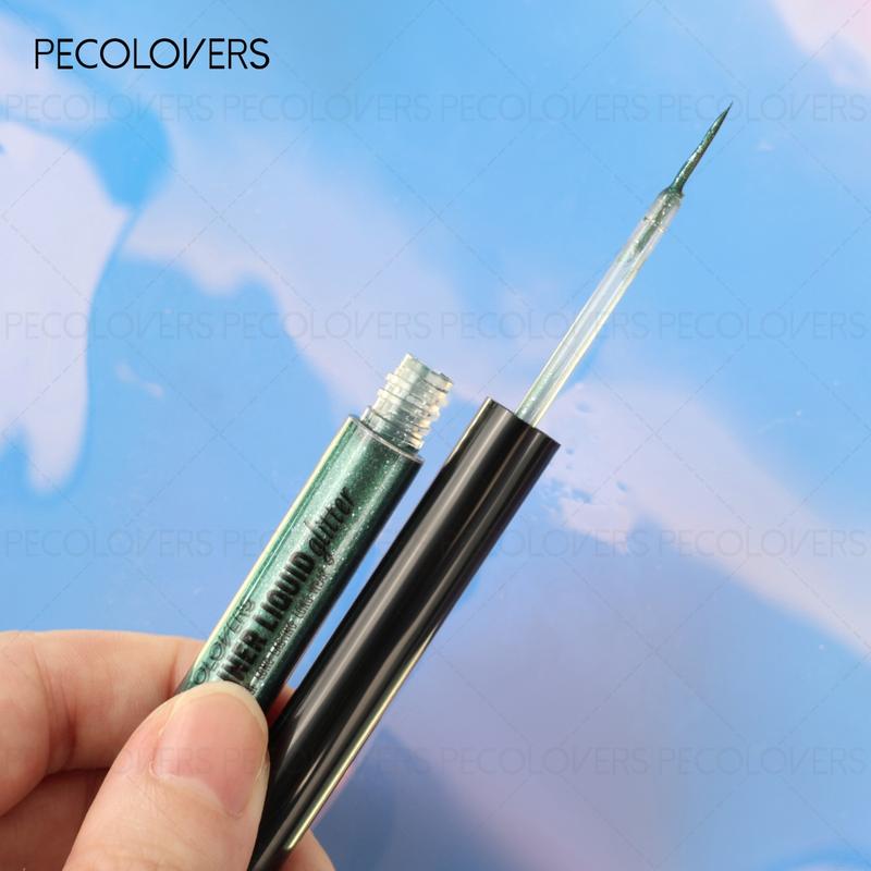 12pcs/set Sparkling Liquid Eyeliner Various Colors & Quick Dry Waterproof Not Easily Smudging Liquid Eyeliner Glitter Liner 12pcs/set Sparkling Liquid Eyeliner Various Colors & Quick Dry Waterproof Not Easily Smudging Liquid Eyeliner Glitter Liner