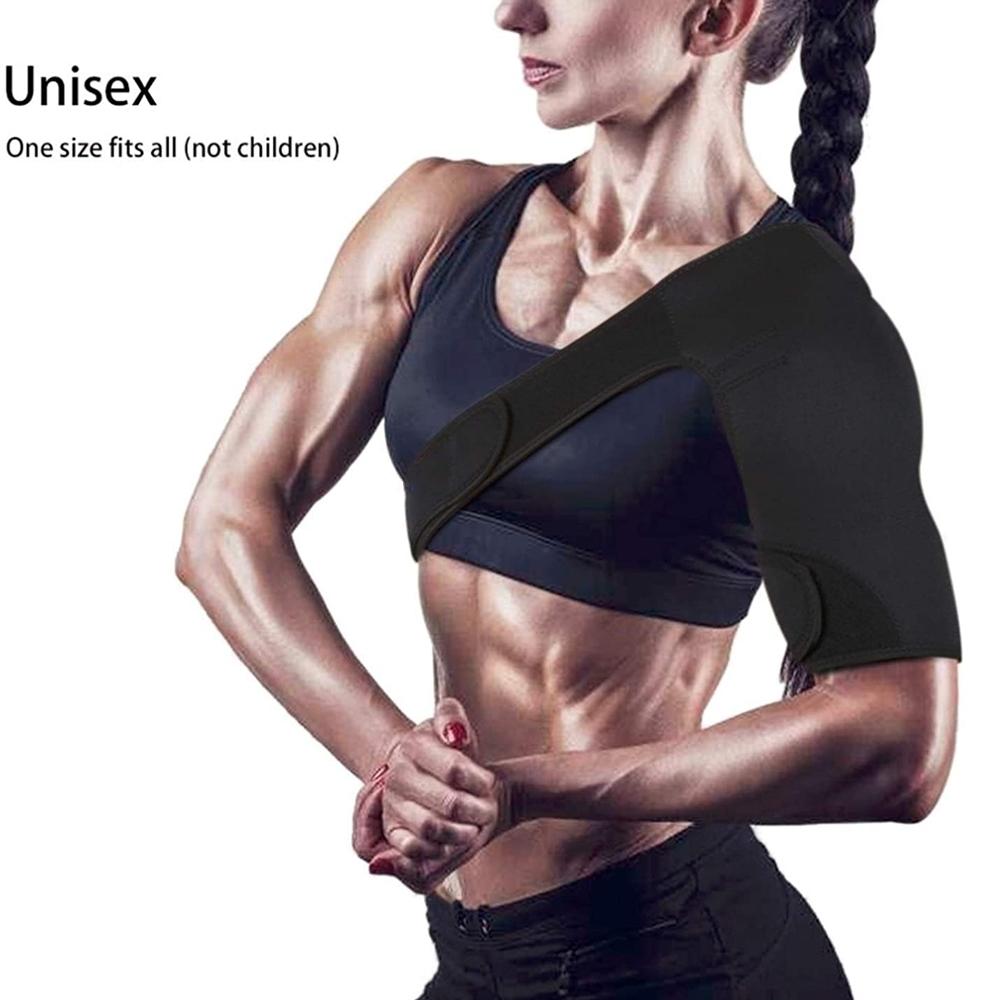 Upgraded Non-Slip Sports Shoulder Strap | Adjustable Length, Breathable & Shock-Absorbing | Unisex Shoulder Support for Basketball, Badminton, Workout & Gym | Essential Protective Gear for Indoor/Outdoor Training