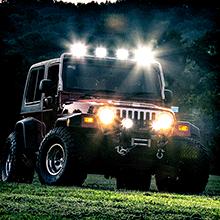 Nilight LED Pods 2PCS 4Inch 60W Off Road Fog Lights Driving Roof Work Light with 12V On/Off 5 Pin Rocker Switch 16AWG Wiring Harness Kit-2 Leads for Truck ATV UTV SUV Boat  dealsforyoudays