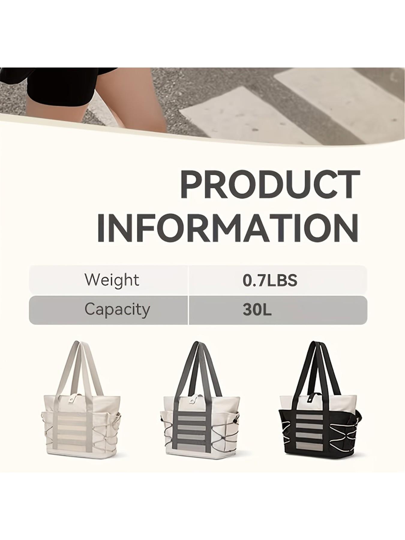 Women's Travel Handbag, Foldable Beach Bag, Gym Sports Bag, Shopping Bag, Ideal for Gifting, Versatile and Stylish Accessory