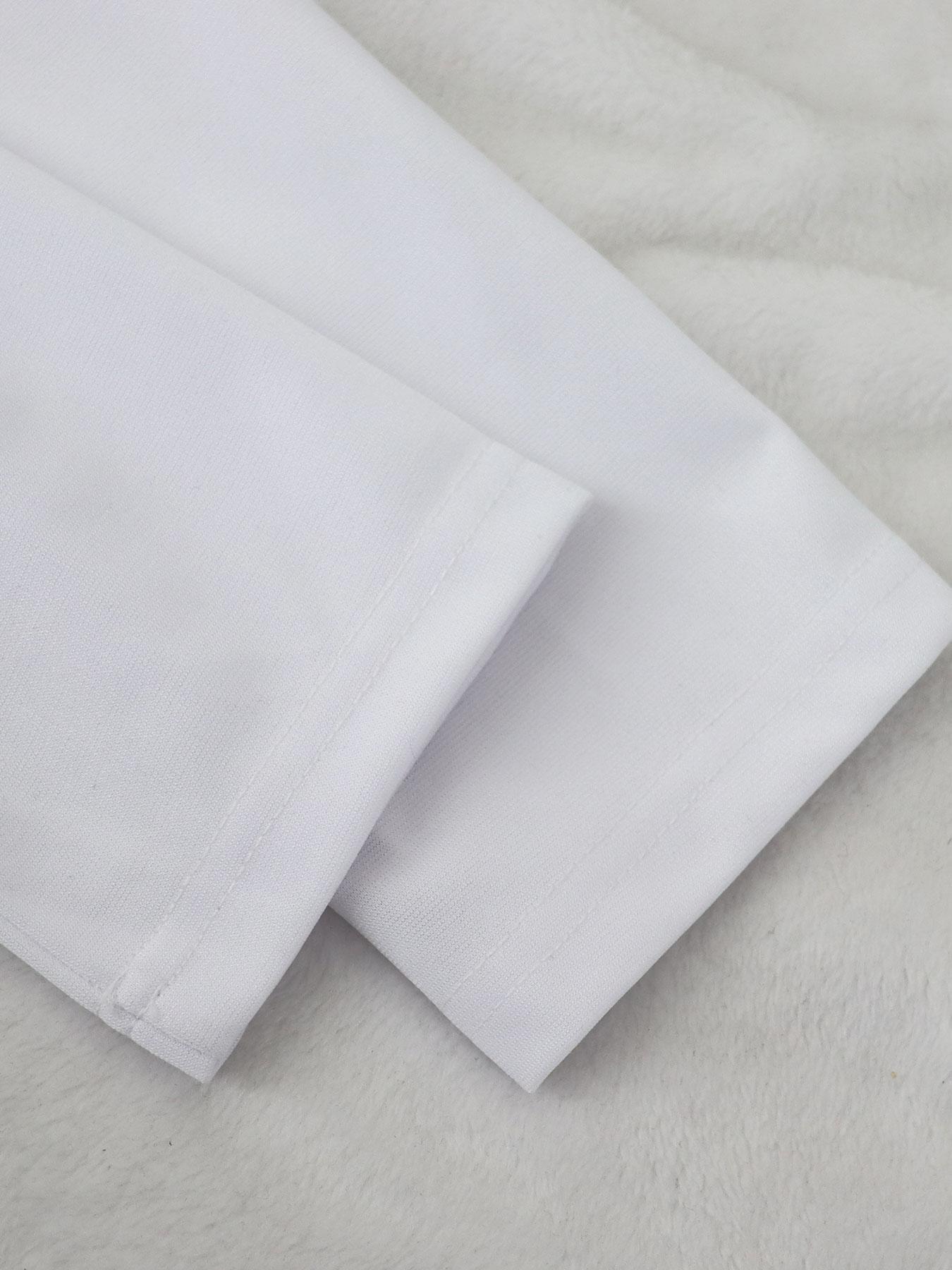 Women's Solid Color Deep V Neck Dress, Elegant Long Sleeve Pleated Dress for Party Club, Ladies Spring & Fall Clothes, Womenswear, Formal Wear