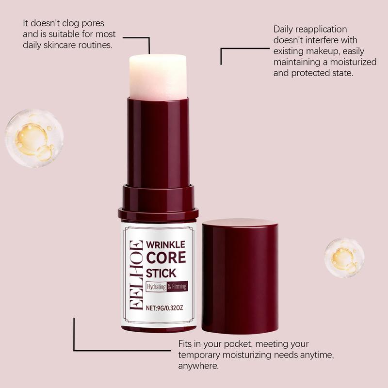 Retinol Moisturizing Stick, Natural Vitamin Ingredients, Nourishing Skin Care, Fine Hydration, Portable Daily Use, Cream Application