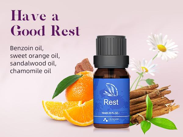 ASAKUKI Essential Oils Set (6 x 10 ml) for Diffuser, Holiday Scent, Stress Relief Scented Perfume Freshener Aroma gift Fragrance Healthcare Solution Healthy Aromatherapy, Therapeutic Lemon