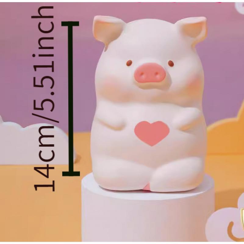 Pig Squishy Toy, Slow Rebound, Stress Relief, Squeeze Toy, Decompression Toy, Fidget Toy, Anxiety Relief, Portable Relax Toy