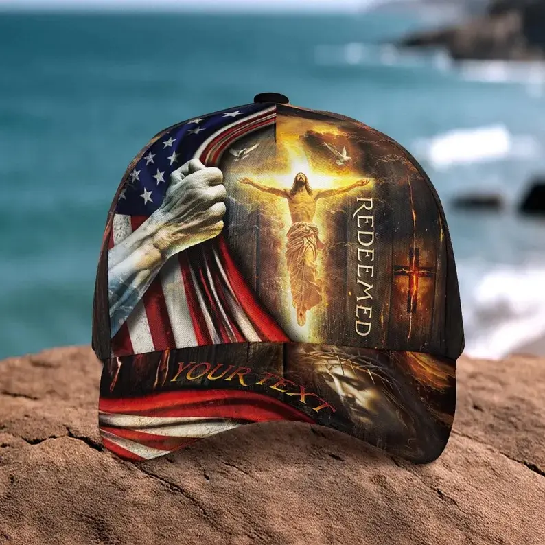3D Print Redeemed Hat, Christian Hat, Jesus Hat, Religious Cap, Personalized Christian Jesus Hat, Cross Hat For Men, Religious Gifts # TikTokMadeMeBuyIt # Baseball Hat # ChristmasDayGift # FathersDayGift # GiftForMen