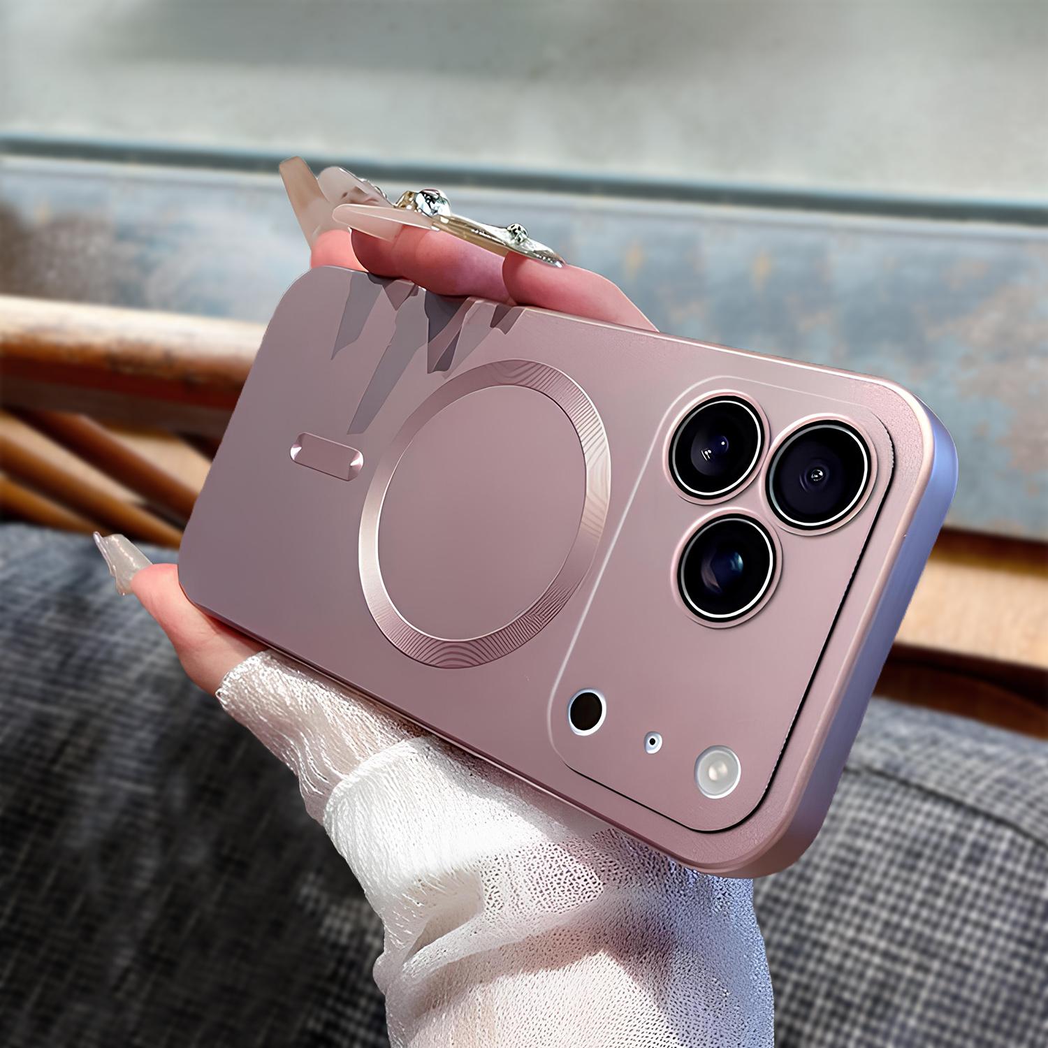 Minimalist Phone Case for 17 16 15 14 13 Pro Max, TPU Full Camera Len Protector Shockproof Soft Silicone Cover Cellphone Protective Protection Anti-Scratch Stylish Protection & Sleek Design Magsafe Available