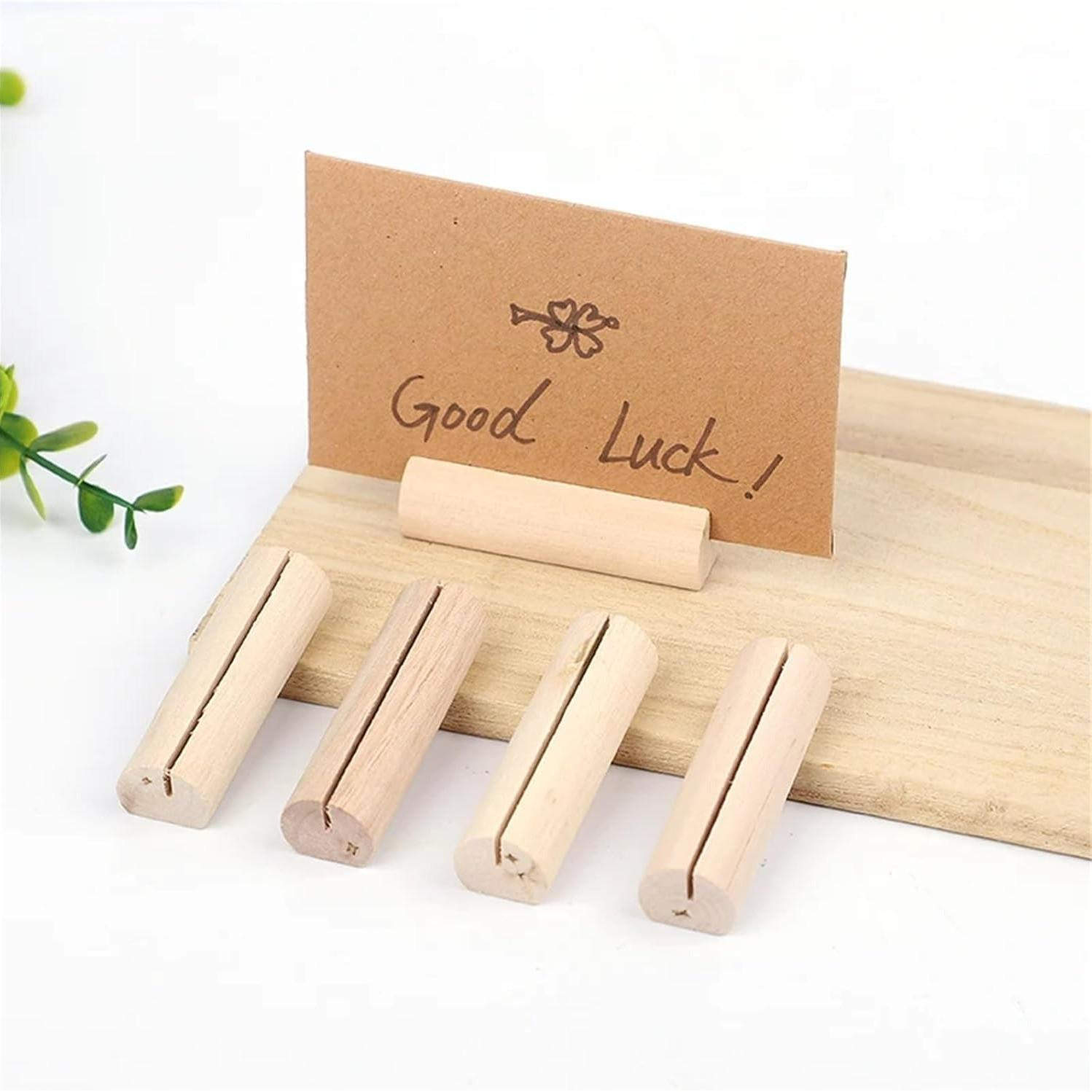 Rustic Wedding Decor Set, Cedar Wood Name Tag Holders, Table Numbers, Photo Clips, Bridal Gift, Holiday Essentials, Birthday Decoration