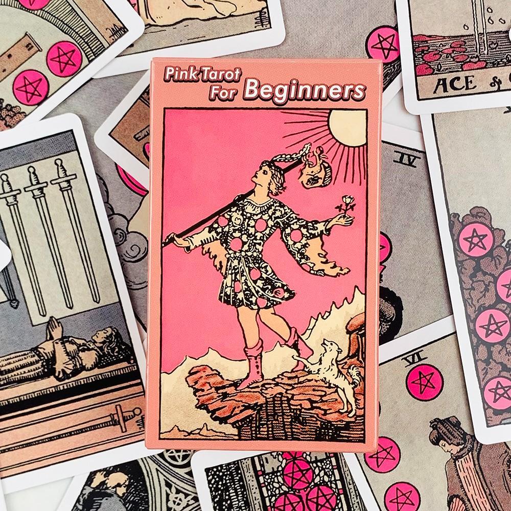 78 Mystery Realm Tarot Cards, Beginner-Friendly Divination Deck, Spiritual Exploration Guide for Easter, Christmas, Halloween, Fun Gathering Game