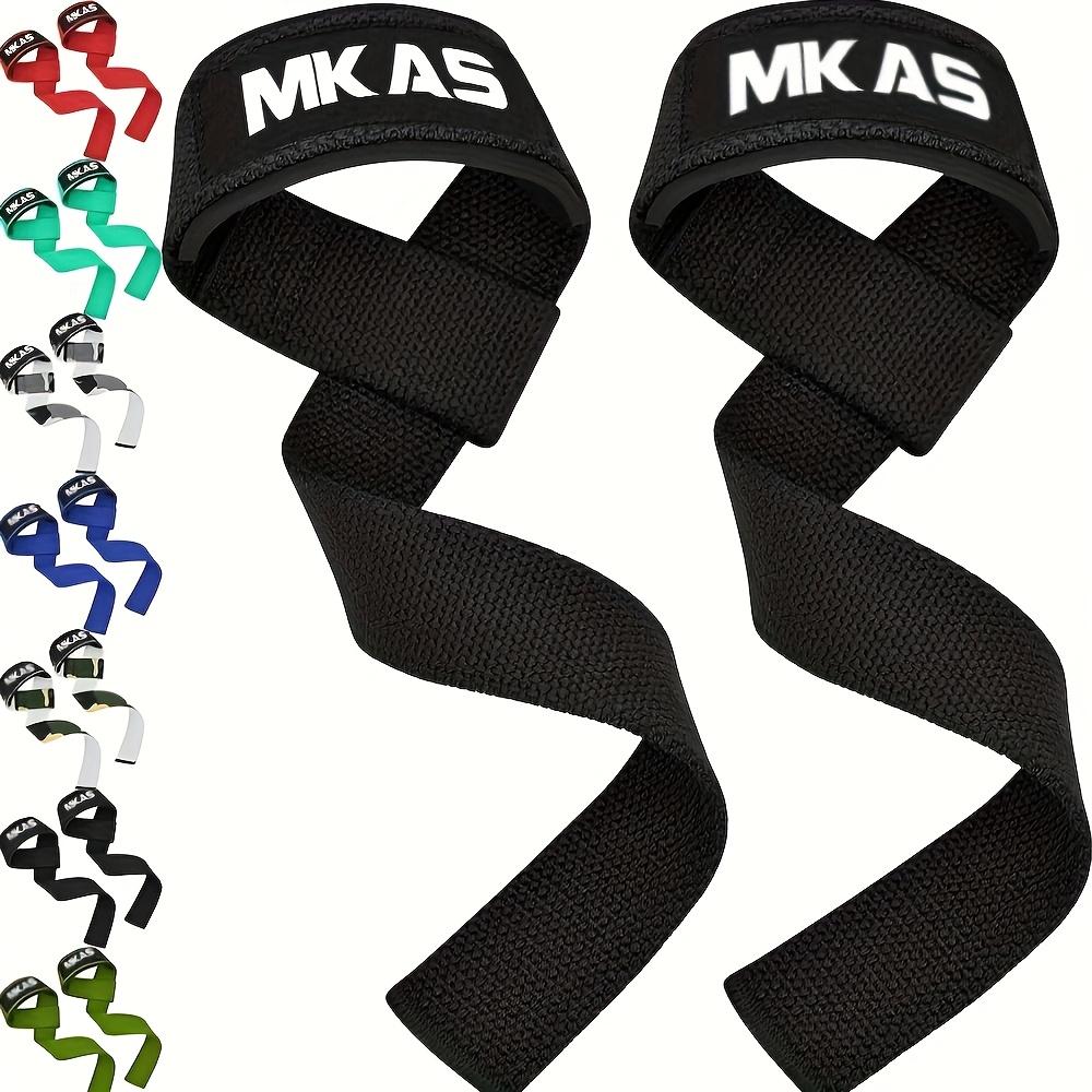 Gym Lifting Straps, Deadlift Straps, Fitness Gloves, Anti-slip Hand Wraps, Wrist Support for Weight Lifting Powerlifting, Fitness Crossfit Barbells