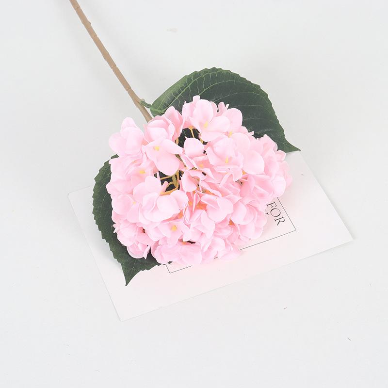 4 Pcs Leafy Artificial Hydrangeas, DIY Home Decor, Hotel Wedding Centerpieces, Low Maintenance, Evergreen All Year Round