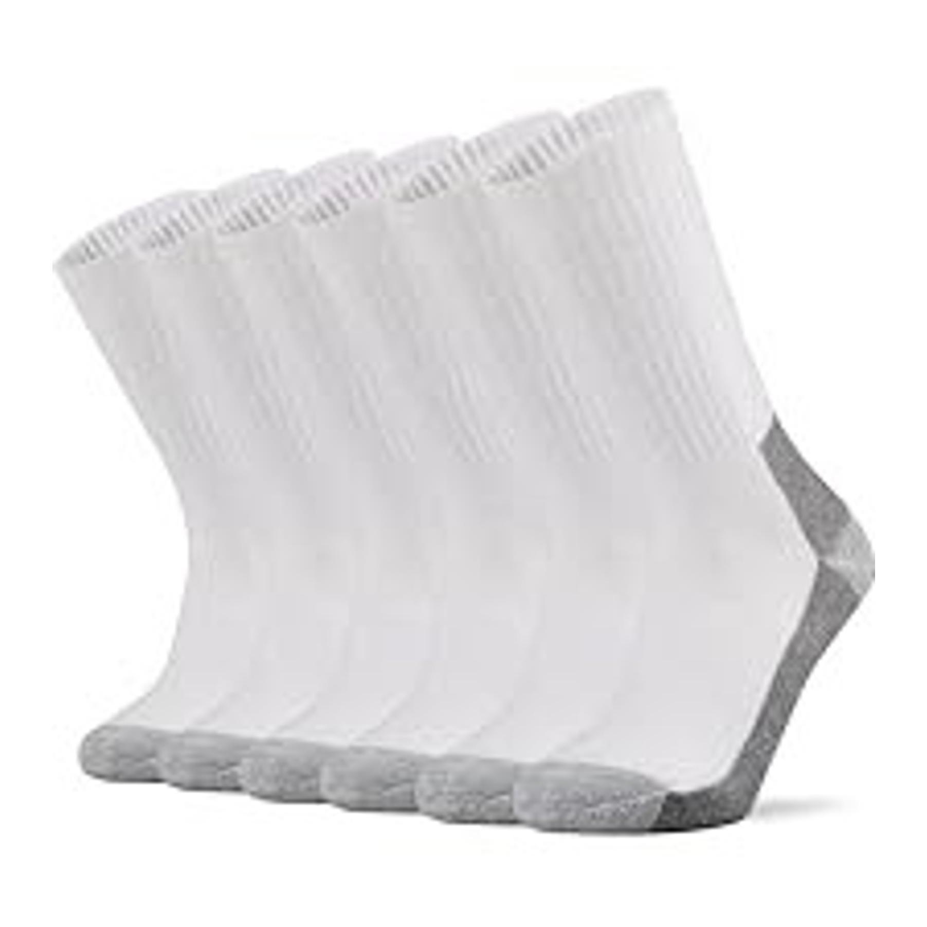Men's Knee High Steel Toe Boot Work Socks Over the Calf - Moisture Wicking, Breathable, Durable, Arch Support, Anti-Blister, Thick Terry Full Cushion, Thermal, Size L/XL 3 PackGift