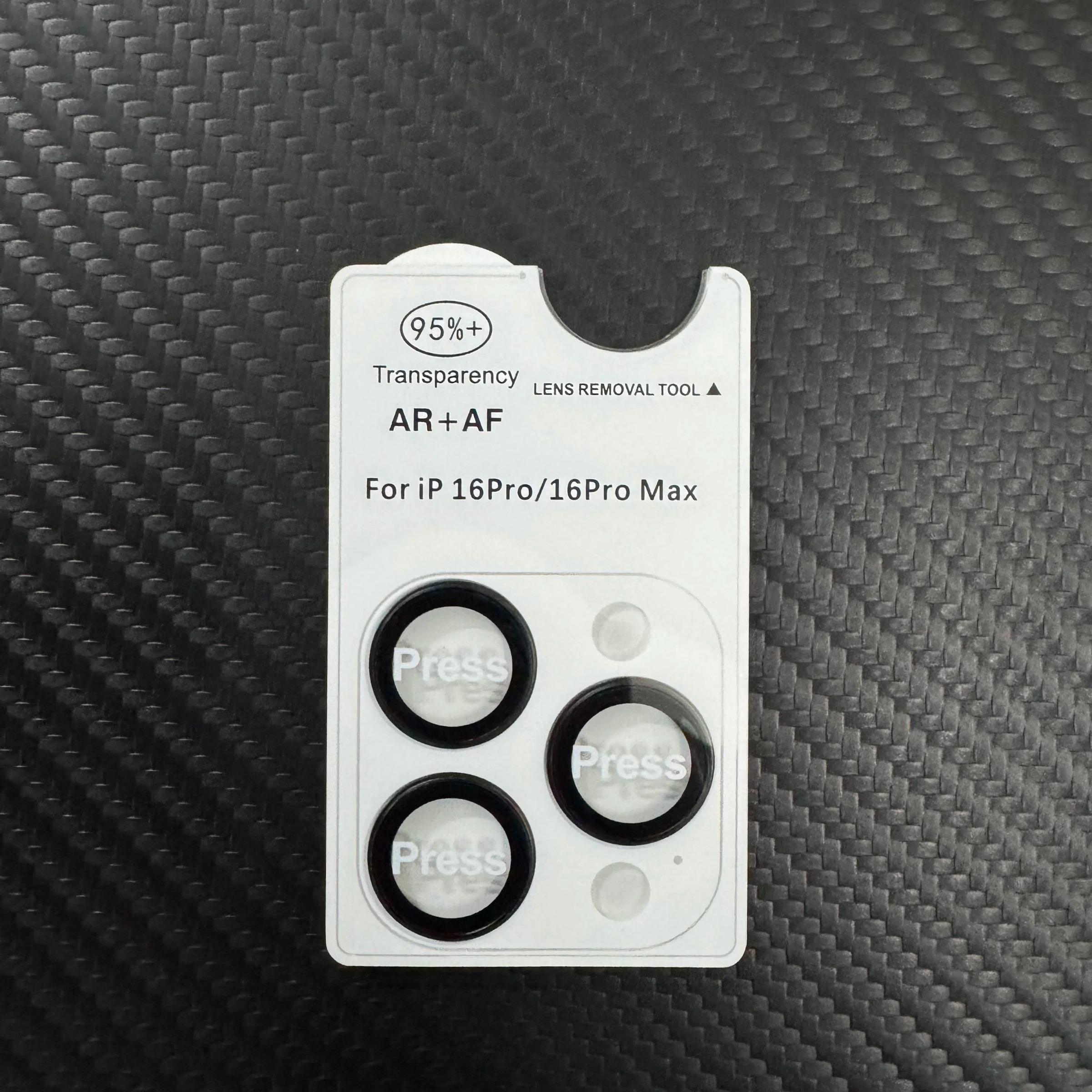 Eagle Eye Mobile Phone Lens Ring for Apple iPhone Air/17/16/15/14/13 Series, Full Coverage Camera Protection, Metal Lens Circle + 9h Tempered Glass Film