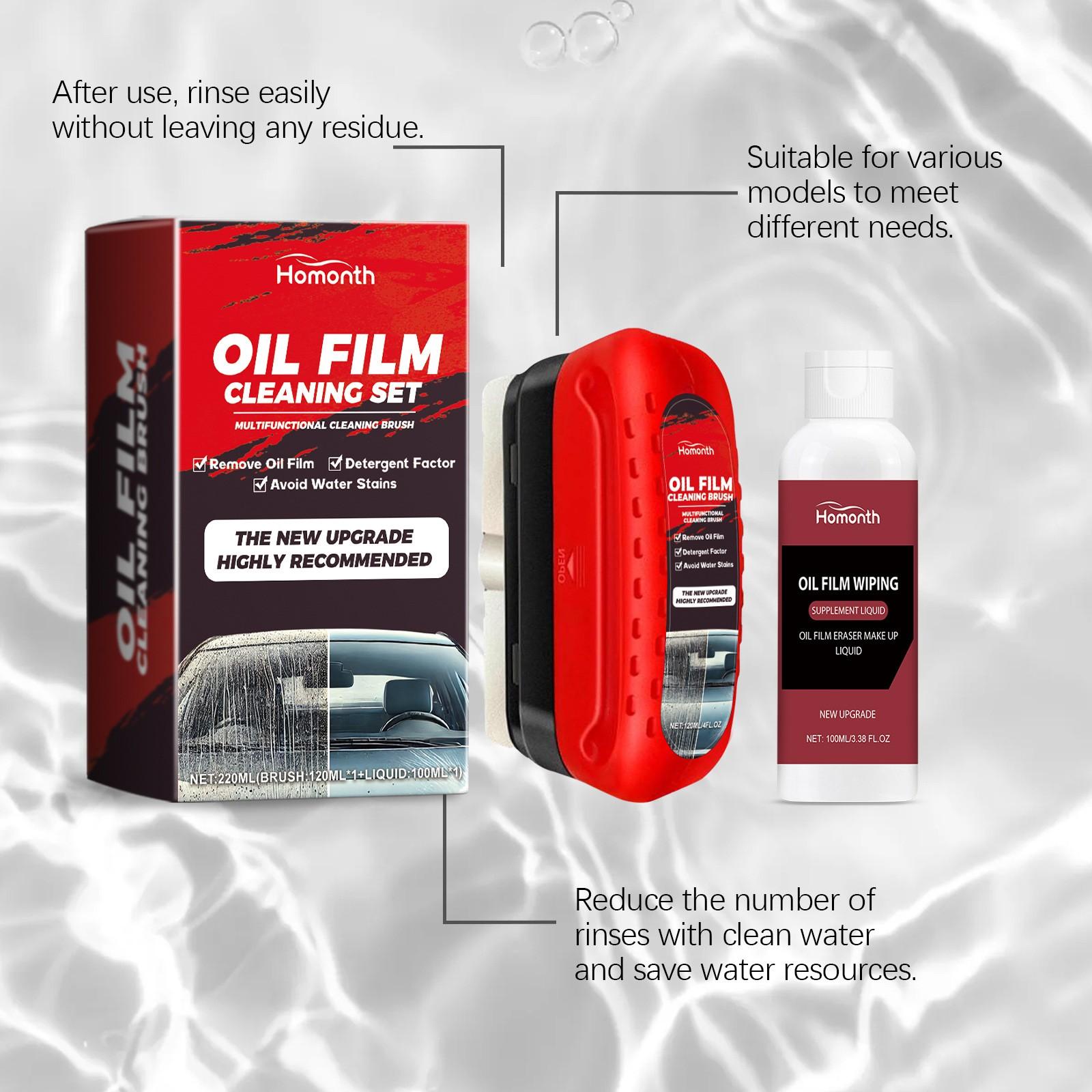 Car Windshield Cleaning Set, Glass Window Cleaner, Stain Removal, Waterproof, Rainproof Car Use, Automotive Care Essentials