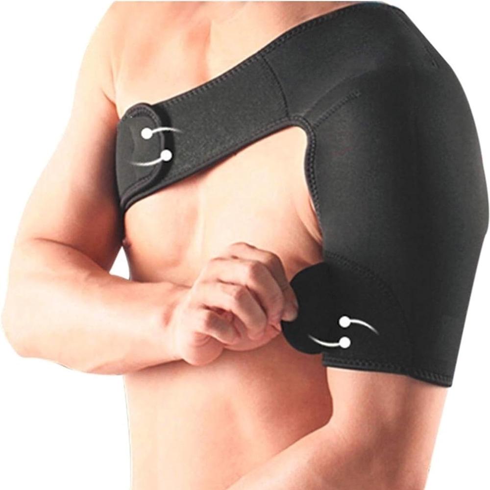 Upgraded Non-Slip Sports Shoulder Strap | Adjustable Length, Breathable & Shock-Absorbing | Unisex Shoulder Support for Basketball, Badminton, Workout & Gym | Essential Protective Gear for Indoor/Outdoor Training