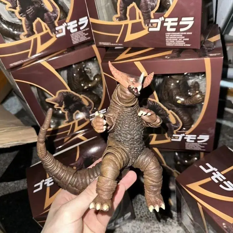 In Stock New KO SHF Ultraman Monster Gomora Reissue Version Broken Tail Ancient Monster Articulated Action Figure