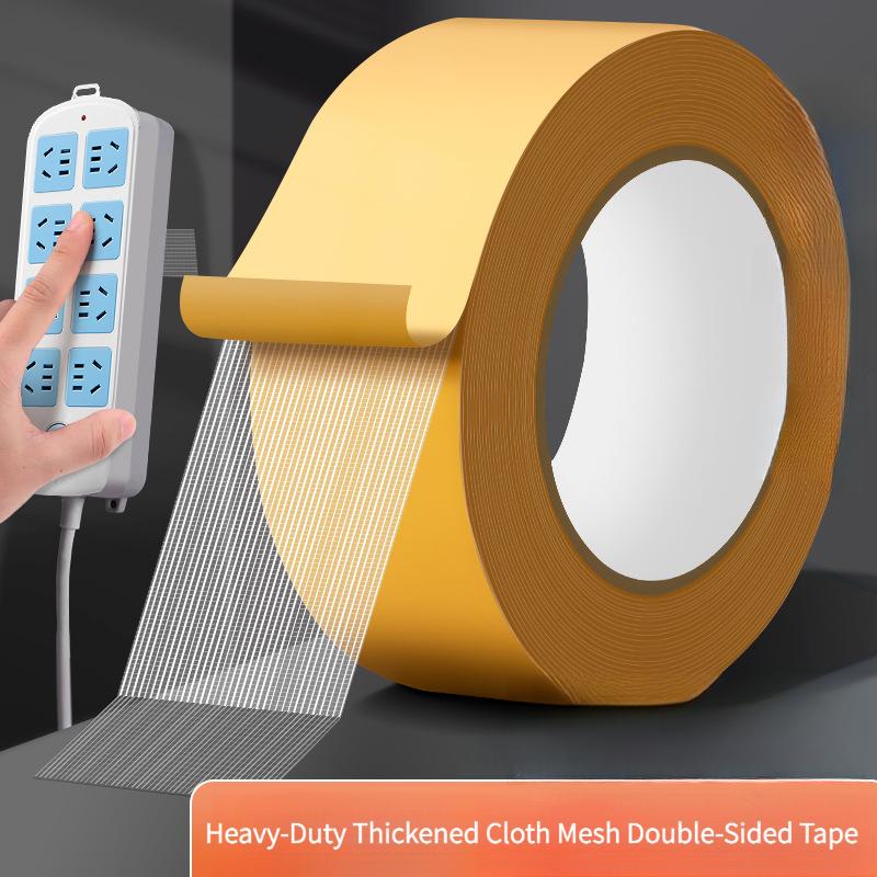 20m Multi-Purpose Double Sided Mesh Tape, High Strength Waterproof No Trace Fixing Tape