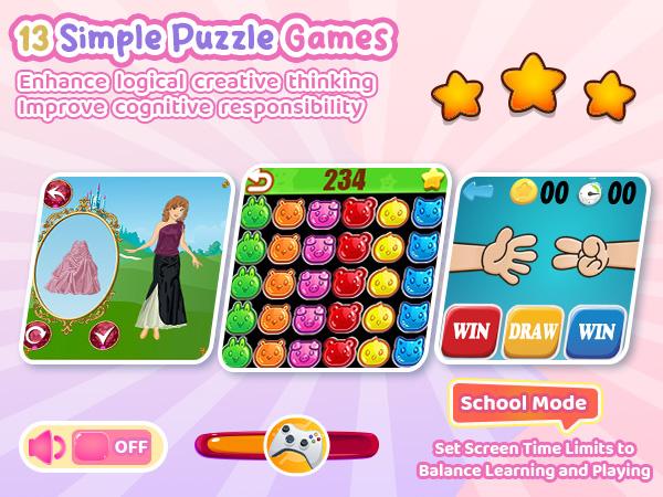 KOKODI Toy Smartphone Toy, Unicorn Gift, Touch Screen MP3 Player Learning Toy with 4G SD Card with Camera, Birthday Gift