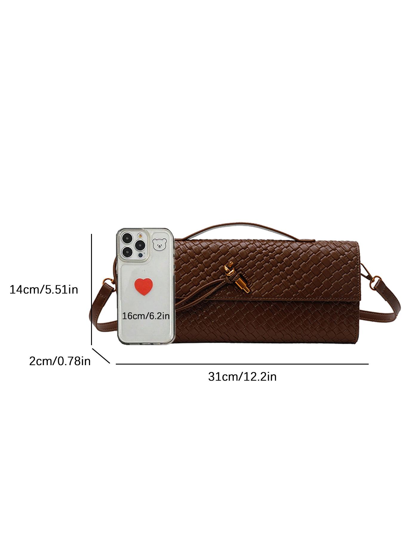 Versatile retro Classic Flap Shoulder bag with a niche design, a daily exquisite and casual crossbody bag, a fashionable and lightweight small square bag, suitable for shopping, commuting, work, daily outings, and parties