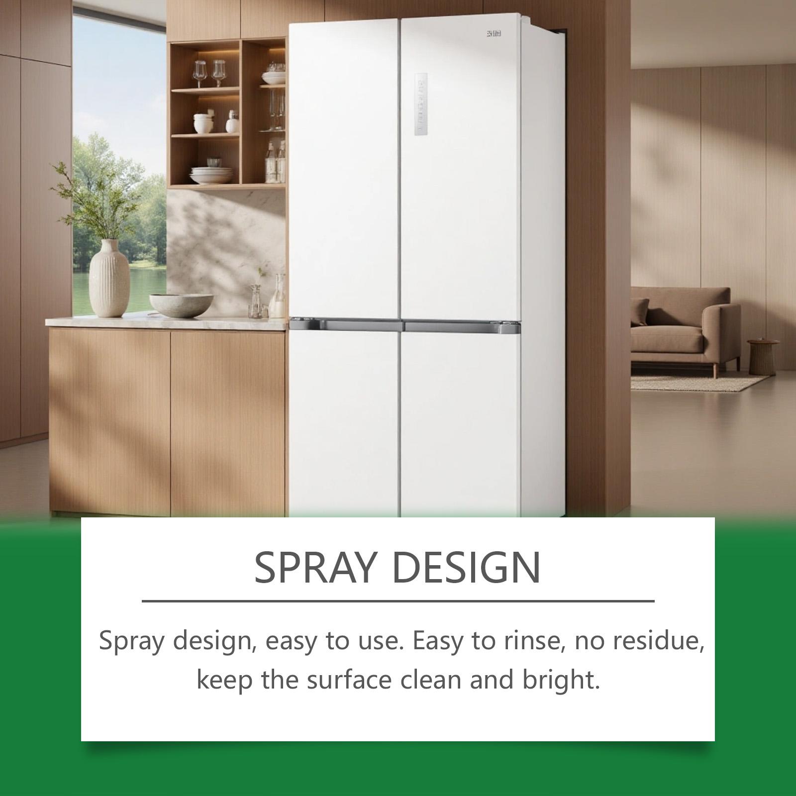 Kitchen Appliance Cleaner, Heavy Oil Remover for Stovetops and Range Hoods, Multi-Purpose Cleaning Agent, Effective Grease Cleanser