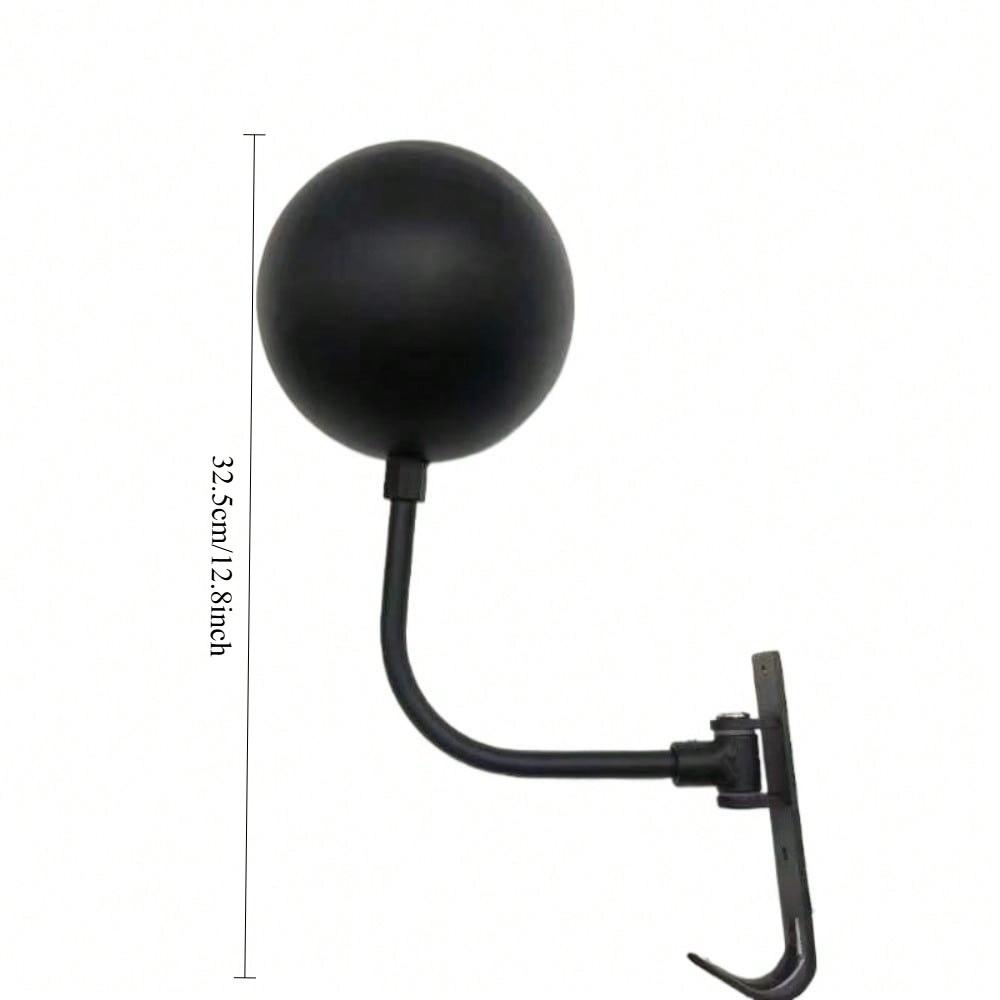 Heavy-Duty Aluminum Alloy 180° Rotatable Motorcycle Helmet Wall Rack, High-Quality Helmet Holder with Hooks, Reliable Storage for Helmets & Caps