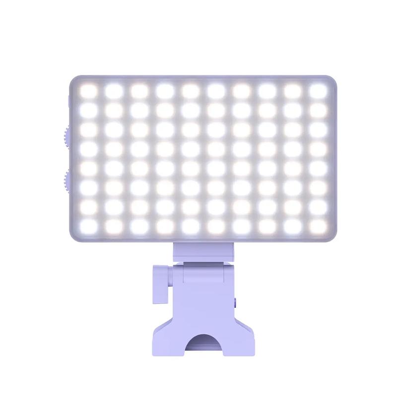 Portable Selfie Light with Clip, Rechargeable CRI 95+ 3 Light Modes Clip on Light, Selfie Accessories for Phone/Tablet/Laptop