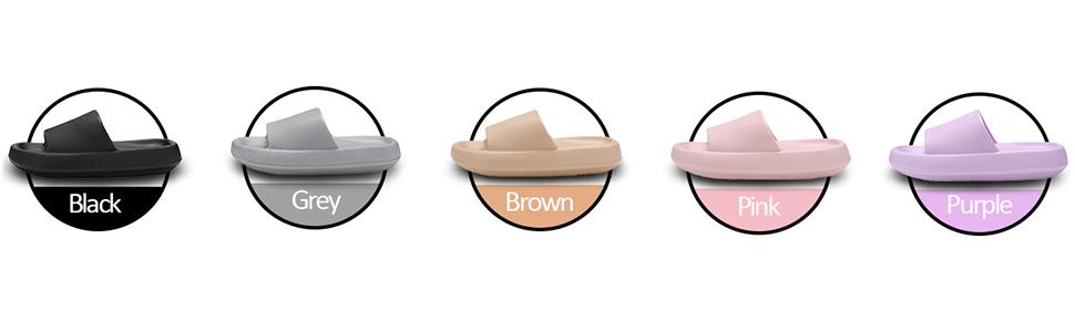 Cloud Slippers for Women and Men, Pillow Slippers Super Soft, Thick Sole Slides for Women with Anti-Skid Sole