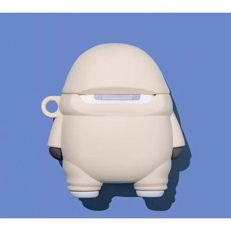 Cute Shark 3D Cartoon Silicone Cover for AirPods Pro 1/2 with Keychain  airpods pro case  air pods case