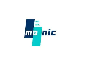 Monica-makeup shop logo