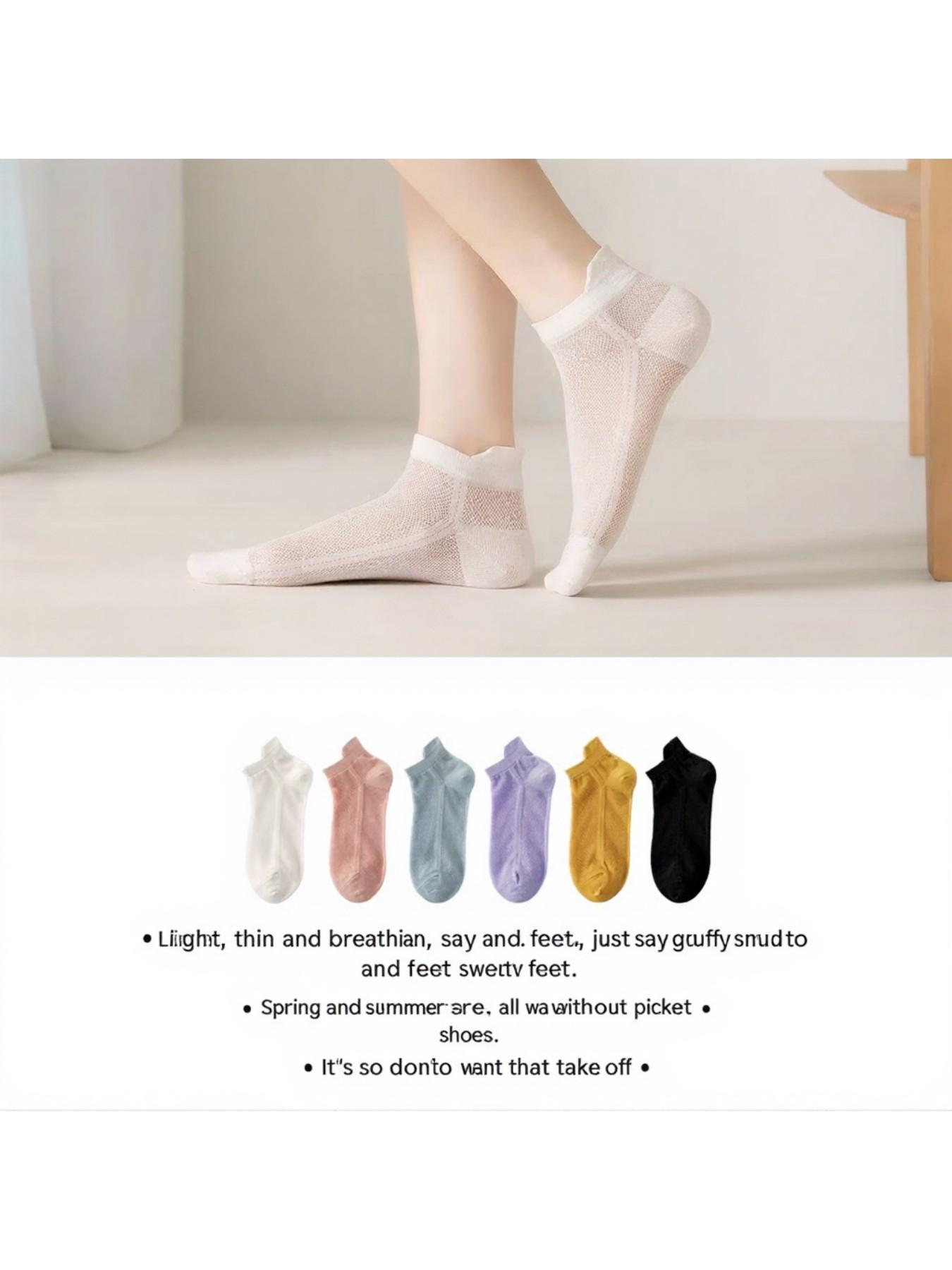 Trendy Crew Socks, Comfortable All-Season Wear, Slim-Fit Design, Ideal for Daily Use, Fashionable Accessory, Letters Pattern