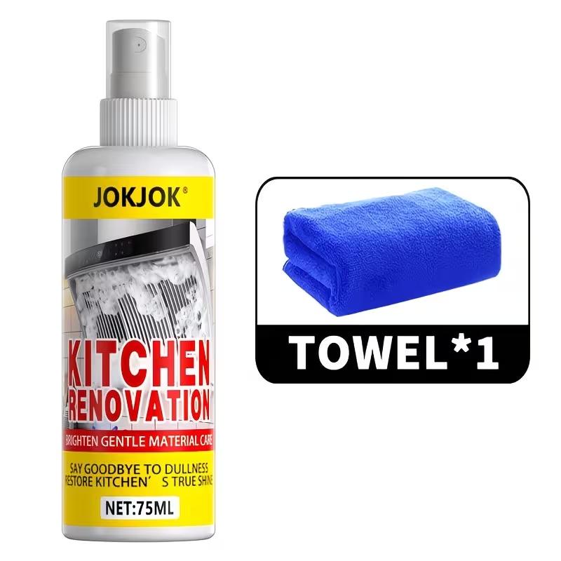 Metal Polish Agent by Jokjok, Effective Surface Cleaner, Quick Stain Remover, Liquid Form, Kitchen Stain Removal, Single Unit