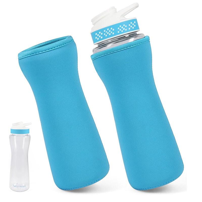 [cirkul Water Bottle Set], Outdoor Sports & Fitness Insulated Bottles Compatible with 22oz Plastic & Stainless Steel, Rubber Material